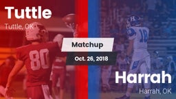 Matchup: Tuttle  vs. Harrah  2018