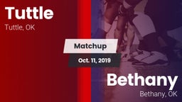Matchup: Tuttle  vs. Bethany  2019