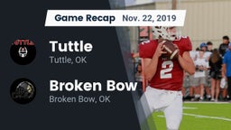 Recap: Tuttle  vs. Broken Bow  2019