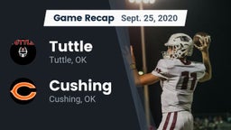 Recap: Tuttle  vs. Cushing  2020