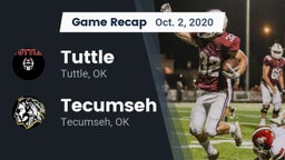 Recap: Tuttle  vs. Tecumseh  2020