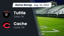 Recap: Tuttle  vs. Cache  2022