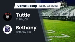 Recap: Tuttle  vs. Bethany  2022