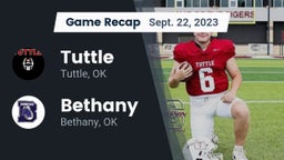 Recap: Tuttle  vs. Bethany  2023