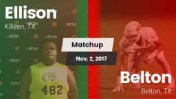 Matchup: Ellison  vs. Belton  2017