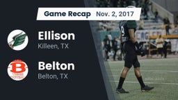 Recap: Ellison  vs. Belton  2017