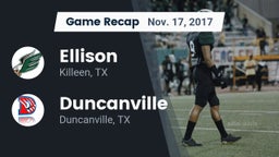 Recap: Ellison  vs. Duncanville  2017