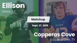 Matchup: Ellison  vs. Copperas Cove  2018