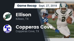 Recap: Ellison  vs. Copperas Cove  2018
