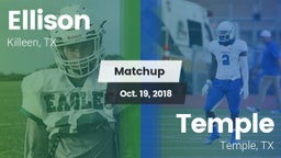 Matchup: Ellison  vs. Temple  2018