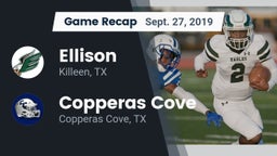 Recap: Ellison  vs. Copperas Cove  2019