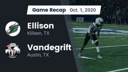 Recap: Ellison  vs. Vandegrift  2020