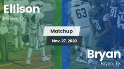 Matchup: Ellison  vs. Bryan  2020