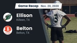 Recap: Ellison  vs. Belton  2020