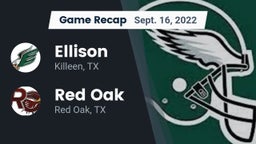 Recap: Ellison  vs. Red Oak  2022