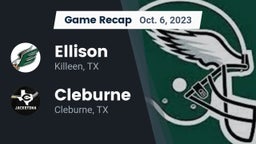 Recap: Ellison  vs. Cleburne  2023