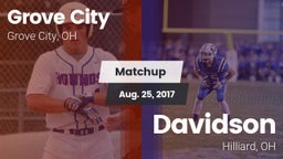 Matchup: Grove City High vs. Davidson  2017