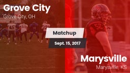 Matchup: Grove City High vs. Marysville  2017
