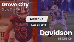 Matchup: Grove City High vs. Davidson  2018