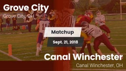 Matchup: Grove City High vs. Canal Winchester  2018