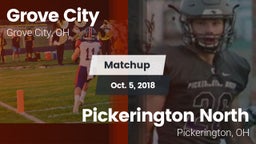 Matchup: Grove City High vs. Pickerington North  2018
