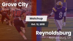 Matchup: Grove City High vs. Reynoldsburg  2018