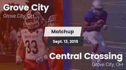 Matchup: Grove City High vs. Central Crossing  2019