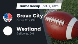 Recap: Grove City  vs. Westland  2020