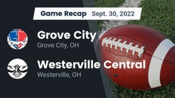 Recap: Grove City  vs. Westerville Central  2022