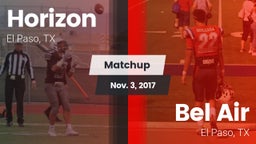 Matchup: Horizon  vs. Bel Air  2017