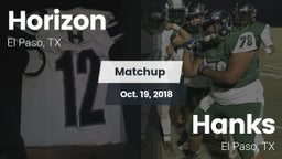 Matchup: Horizon  vs. Hanks  2018