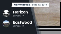 Recap: Horizon  vs. Eastwood  2019