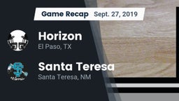Recap: Horizon  vs. Santa Teresa  2019