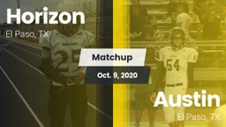 Matchup: Horizon  vs. Austin  2020