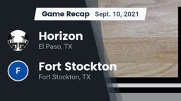 Recap: Horizon  vs. Fort Stockton  2021