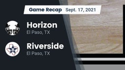 Recap: Horizon  vs. Riverside  2021