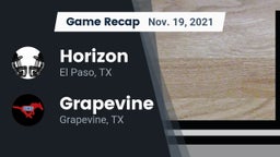 Recap: Horizon  vs. Grapevine  2021