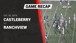 Recap: Castleberry  vs. Ranchview  2015