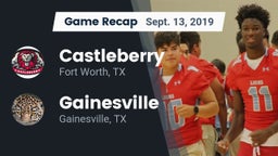 Recap: Castleberry  vs. Gainesville  2019