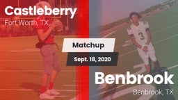 Matchup: Castleberry High vs. Benbrook  2020