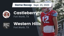 Recap: Castleberry  vs. Western Hills  2020