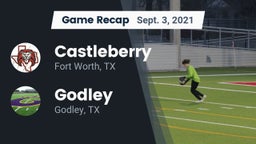 Recap: Castleberry  vs. Godley  2021