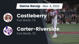 Recap: Castleberry  vs. Carter-Riverside  2022