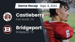 Recap: Castleberry  vs. Bridgeport  2023