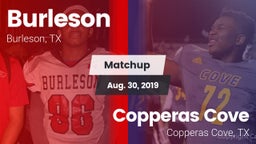 Matchup: Burleson  vs. Copperas Cove  2019