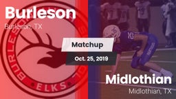 Matchup: Burleson  vs. Midlothian  2019