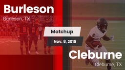 Matchup: Burleson  vs. Cleburne  2019