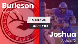 Matchup: Burleson  vs. Joshua  2020