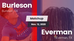 Matchup: Burleson  vs. Everman  2020