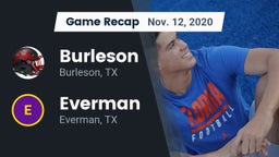 Recap: Burleson  vs. Everman  2020